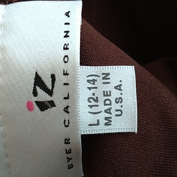 IZ Byer Velvet Sequin/Embellished Ruffle Sleeve Blouse. Size girl (L) 12-14 - Picture 9 of 9